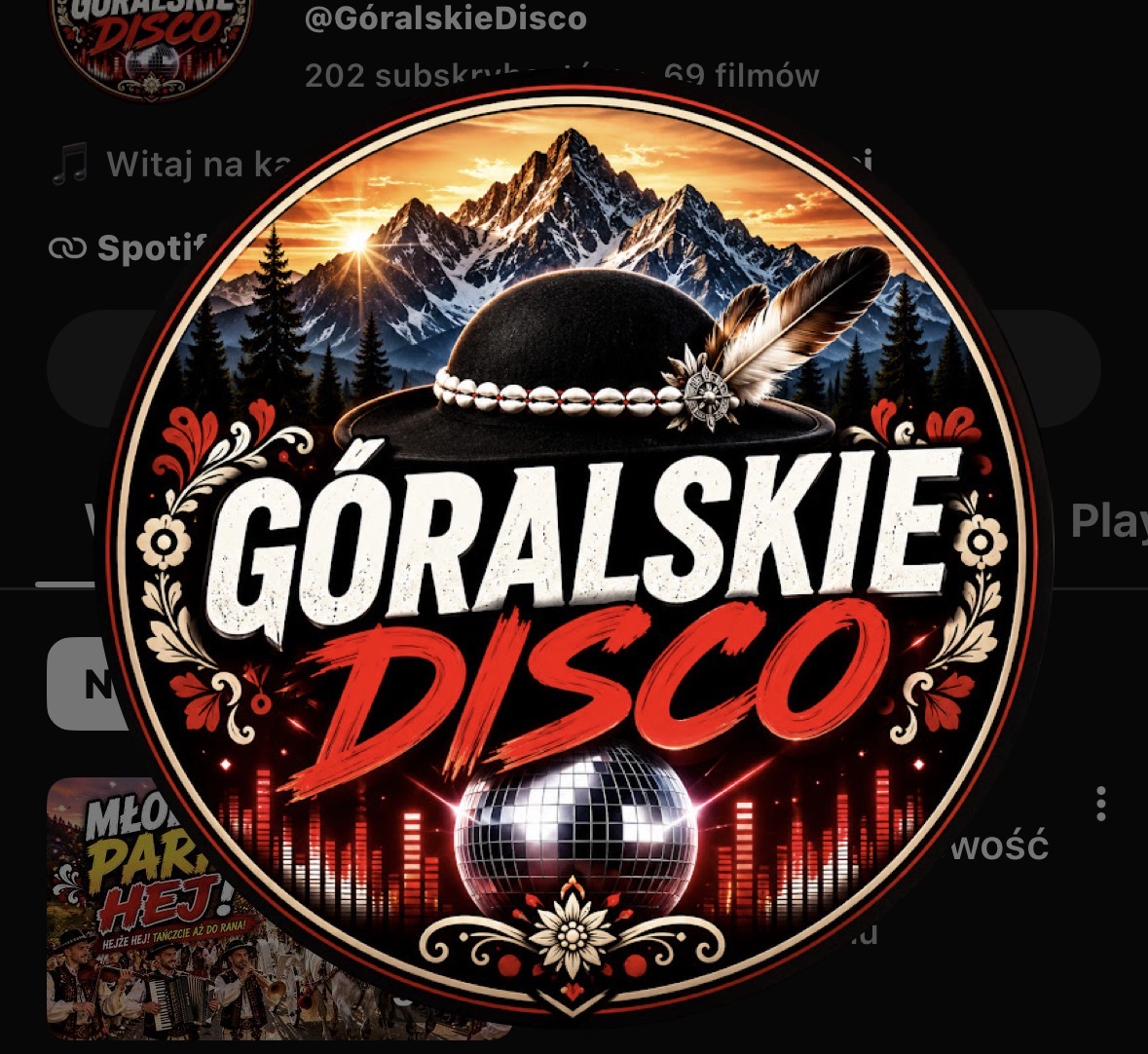 Logo kanału Góralskie Disco